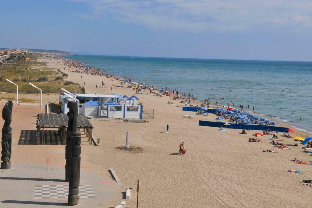 Barcaresa-Ravissant Appartement Piscine Vue Mer Wifi Parking Gratuit Le Barcarès Dış mekan fotoğraf